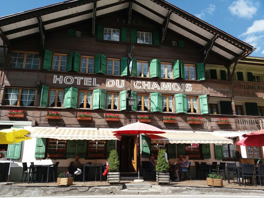 Hotel Du Chamois L'Etivaz Dış mekan fotoğraf